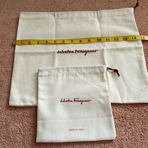 )2) Ferragamo dust bag new 100% Authentic new